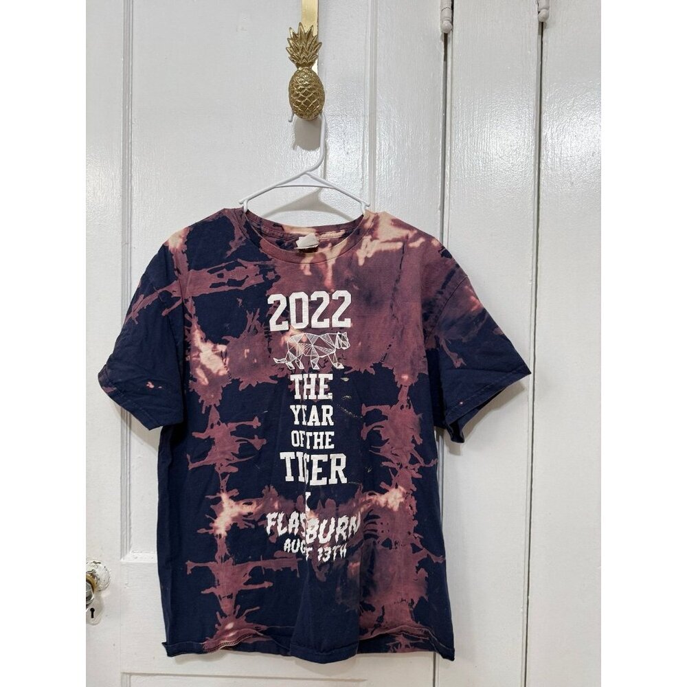 Hanes Authentic Tie Dye Graphic Tee “Wish You Were Here”